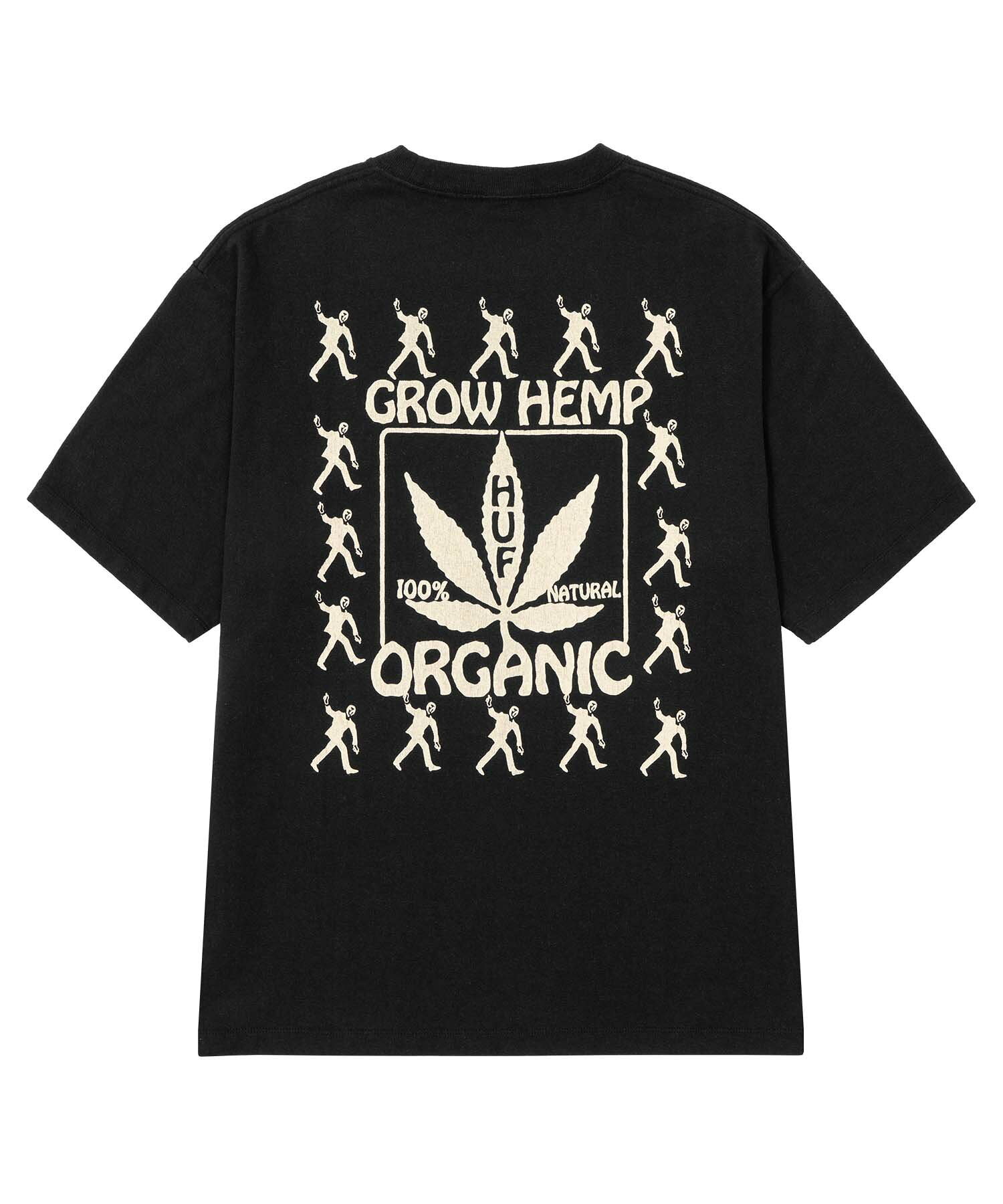 ORGANIC GROW HEMP S/S TEE HUF ハフ Tシャツ